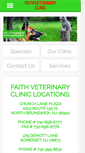 Mobile Screenshot of faithvetclinic.com